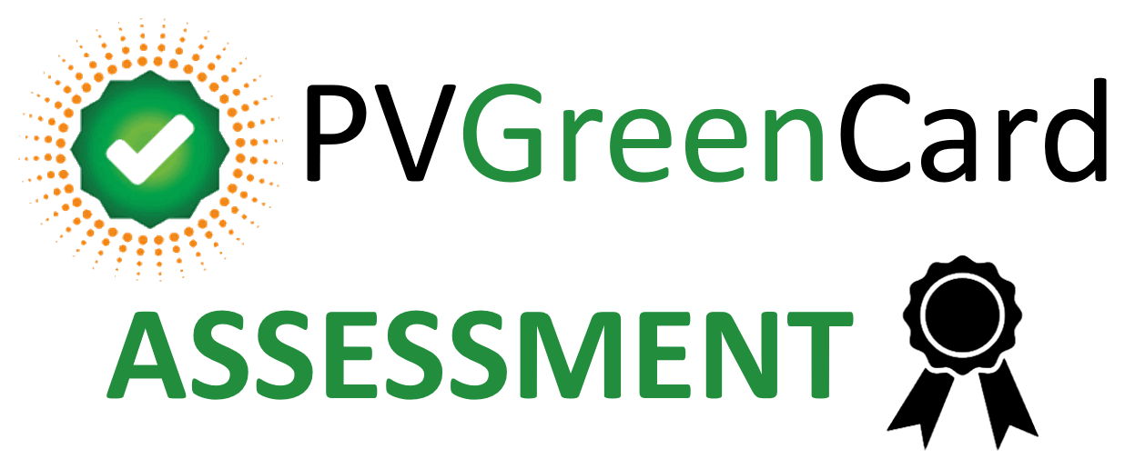 PV GreenCard Assessment