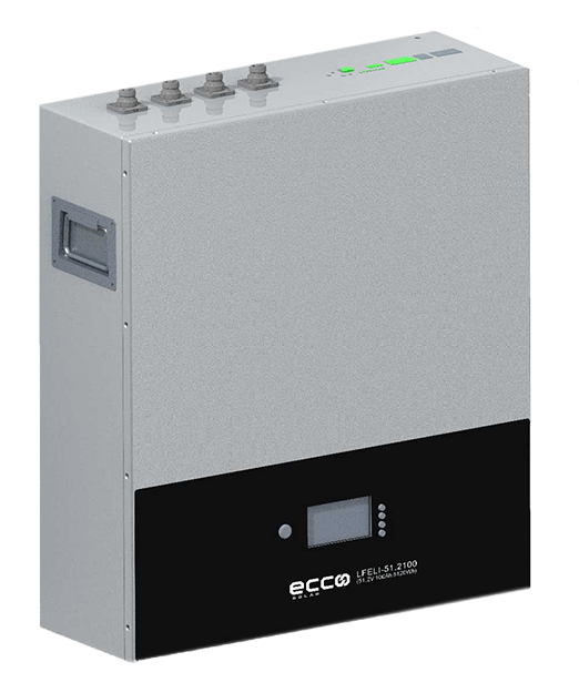 Ecco 5.12KWh Wall Mount Lithium Battery